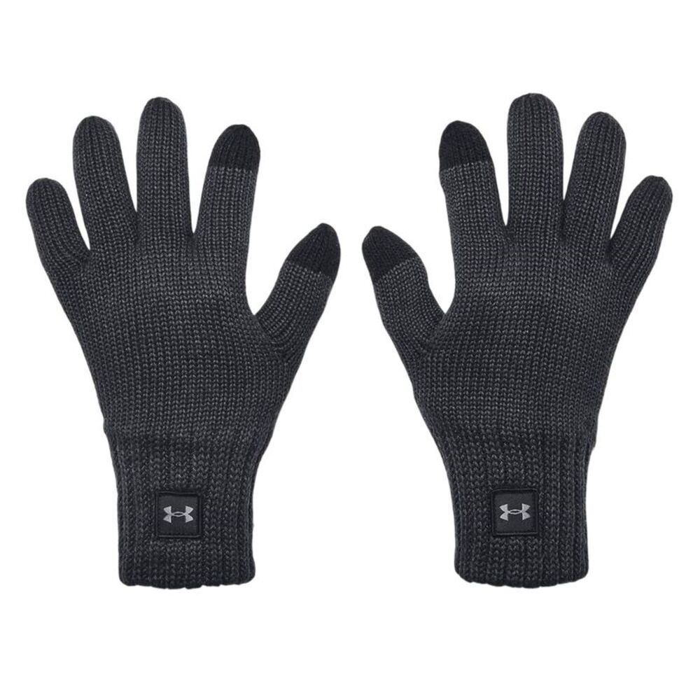 Under Armour Mens Halftime Knitted Wool Gloves / Black